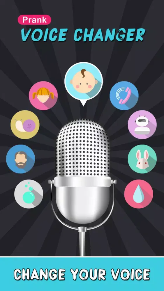 Tangkapan layar Prank Voice Changer Pro - Funny Sound Effects Record.er Play.er for Speaking plus Singing