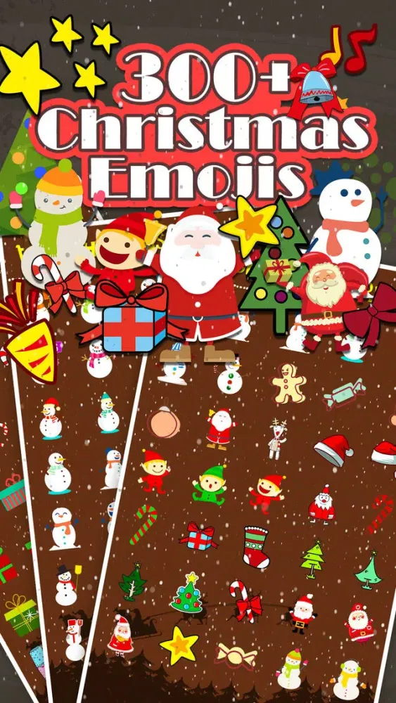 Скриншоты Merry Christmas Emoji - Holiday Emoticon Stickers & Emojis Icons for Message Greeting
