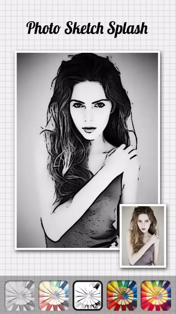 Zrzuty ekranu Photo Sketch My Pencil Drawing
