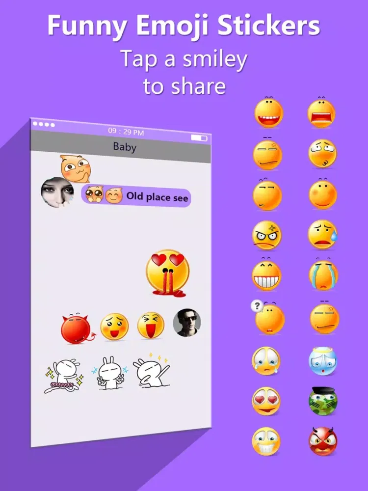 Captures d'écran de Stickers & Countdown for You iPad 