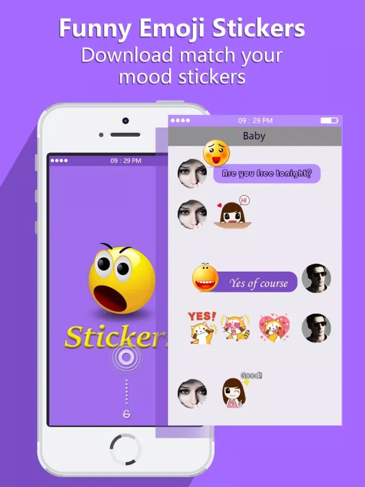 Captures d'écran de Stickers & Countdown for You iPad 