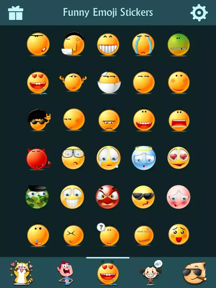 Captures d'écran de Stickers & Countdown for You iPad 