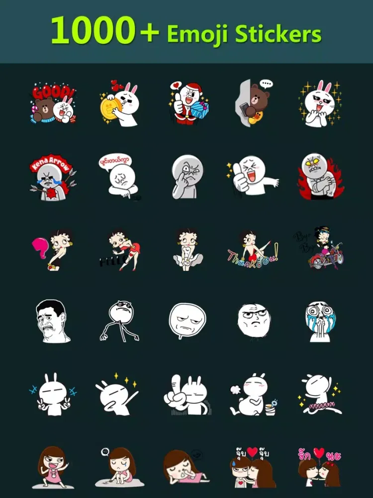 Captures d'écran de Stickers & Countdown for You iPad 