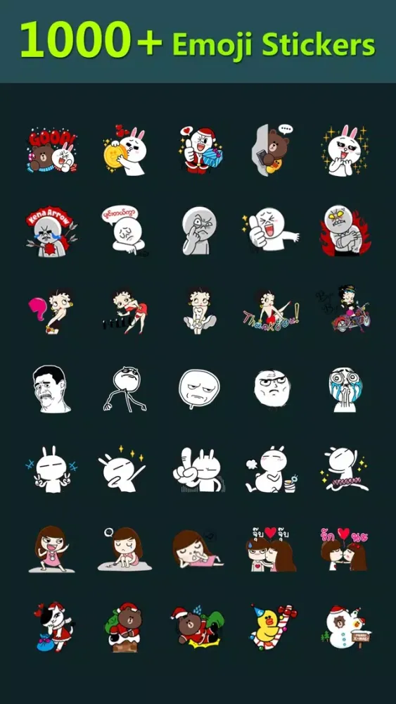 Captures d'écran de Stickers & Countdown for You