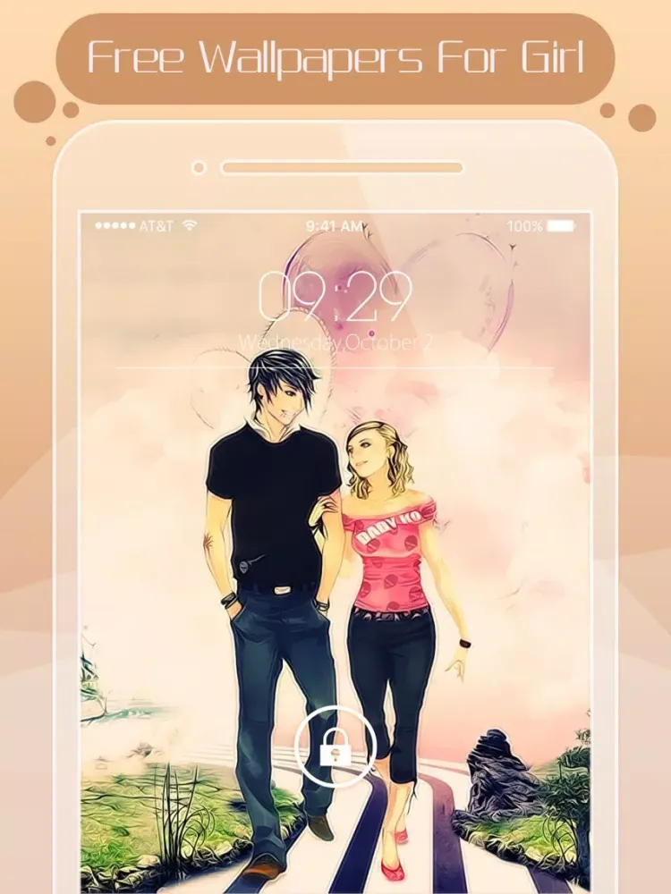 Girls Wallpapers Pro - Girly Cute Backgrounds iPad 應用截圖