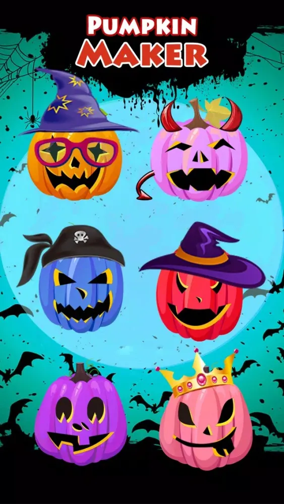 Pro Halloween Pumpkin Make.r & Carve.r Makeup Game سکرین شاٹس