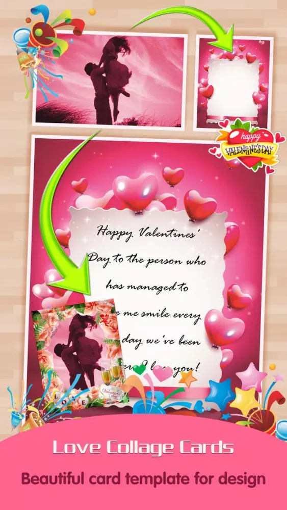 Love Greeting Cards Maker Pro - Picture Frames for Valentine's Day & Kawaii Photo Editor 스크린샷