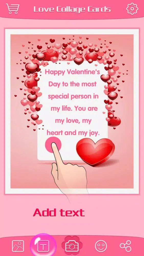 Love Greeting Cards Maker Pro - Picture Frames for Valentine's Day & Kawaii Photo Editor 스크린샷