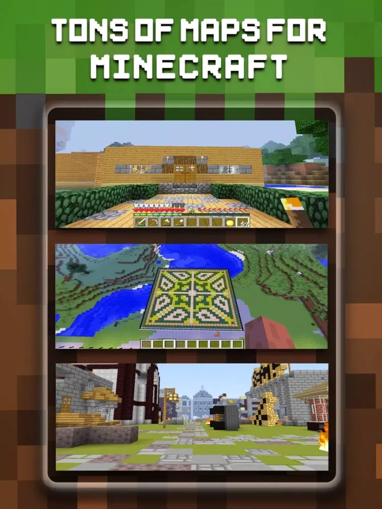 Ảnh chụp màn hình của Maps & Mods Pro - Map Seed & Mod for MineCraft PC iPad 