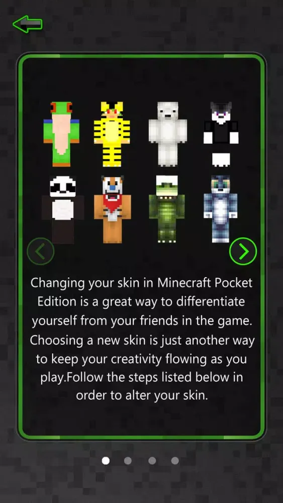 Best Fantasy Skins Pro - Skin Exporter for Minecraft Pocket Edition应用截图