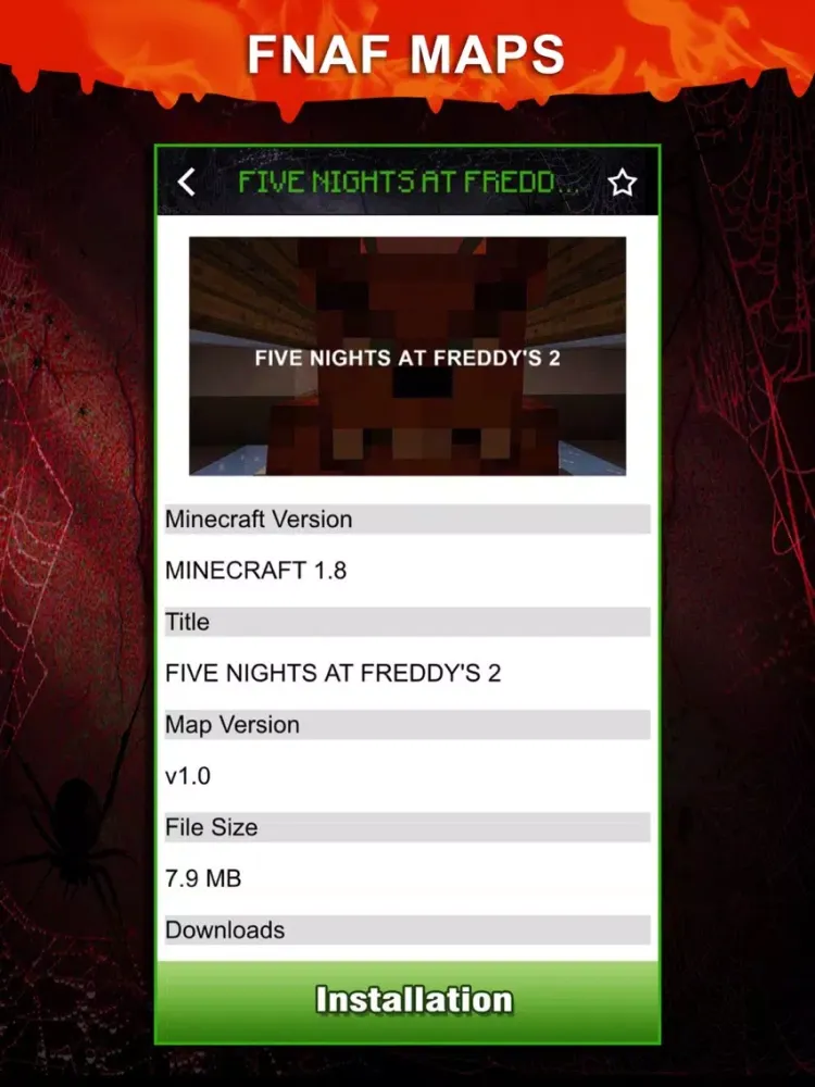 FNAF Maps FREE - Map Download Guide for Five Nights At Freddys Minecraft PE & PC Edition iPad  স্ক্রিনশট