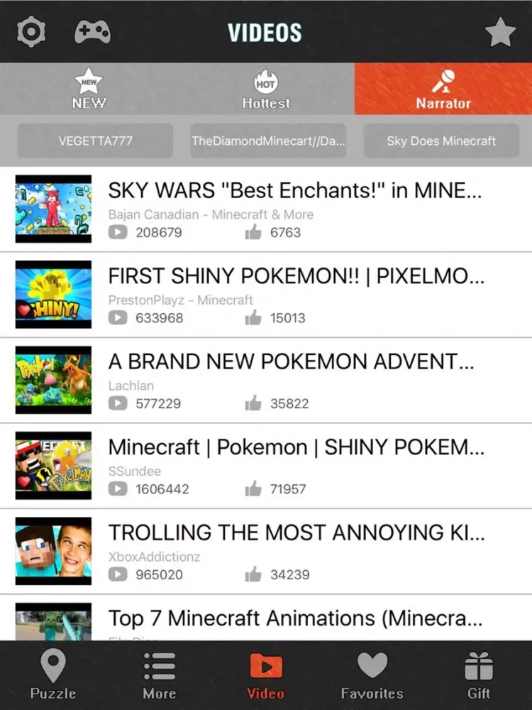 Capturas de tela do Pro Puzzle Maps Database for Minecraft PE Game iPad 