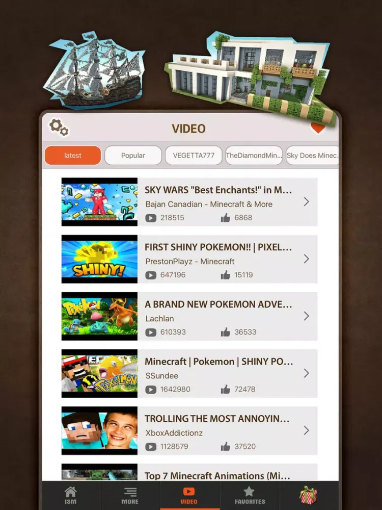 Captures d'écran de Pro Lucky Block Instant Structures Mod Guide MCPC iPad 
