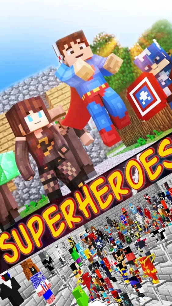 SuperHero Mods Pro - Game Tools for MineCraft PC Edition应用截图