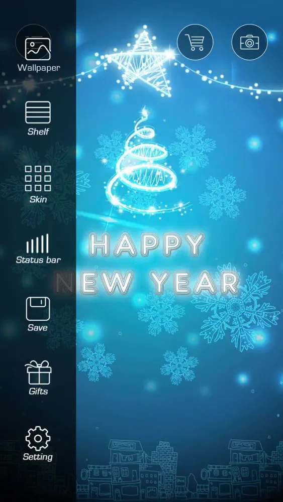 New Year Wallpapers & Backgrounds HD - Pimp Yr Home Screen with Retina Greeting Images应用截图