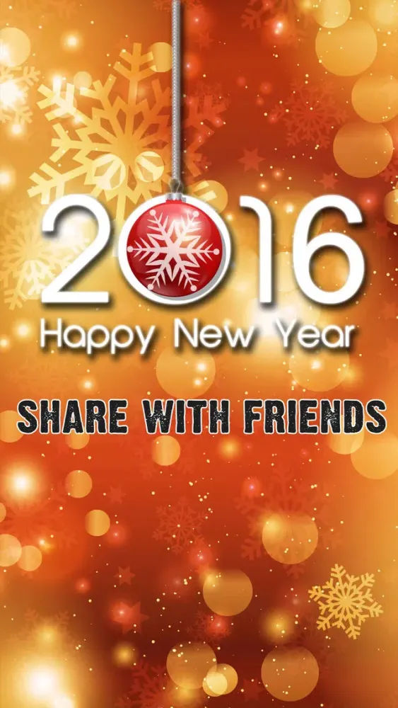New Year Wallpapers & Backgrounds HD - Pimp Yr Home Screen with Retina Greeting Images应用截图