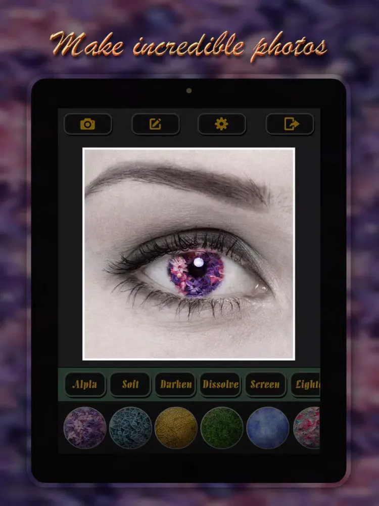 Zrzuty ekranu Pic Morph Wild Mix - Transform yr Skin or Face with Extraordinary Pattern and Animal Texture.s iPad 