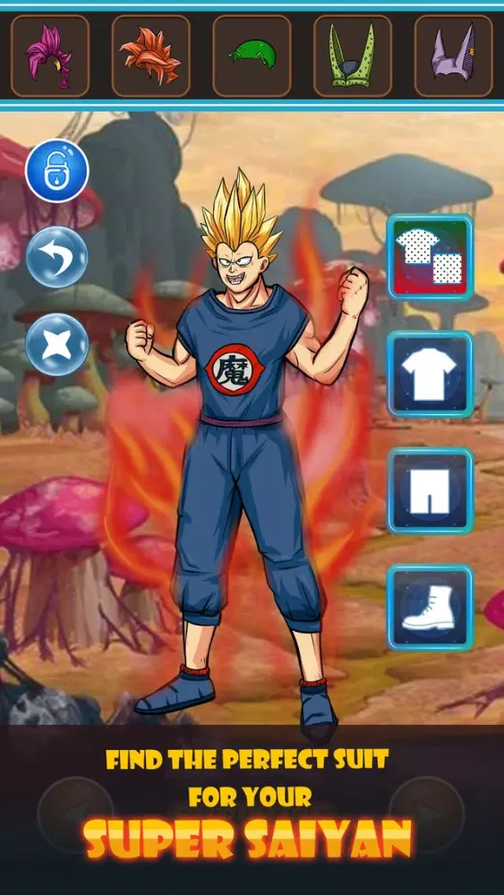 Super Saiyan DressUp - for Dragon Ball Z Heros應用截圖