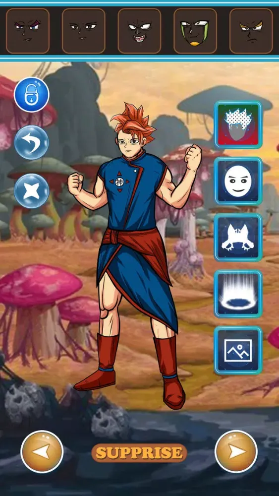 Super Saiyan DressUp - for Dragon Ball Z Heros應用截圖