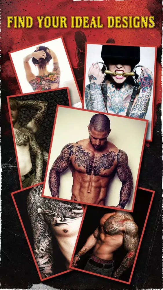 Tattoo Designer Body Art Maker Screenshots