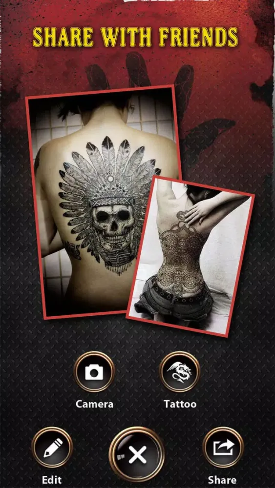 Tattoo Designer Body Art Maker Screenshots