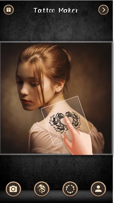 Tangkapan layar Virtual Tattoo Maker - Ink Art