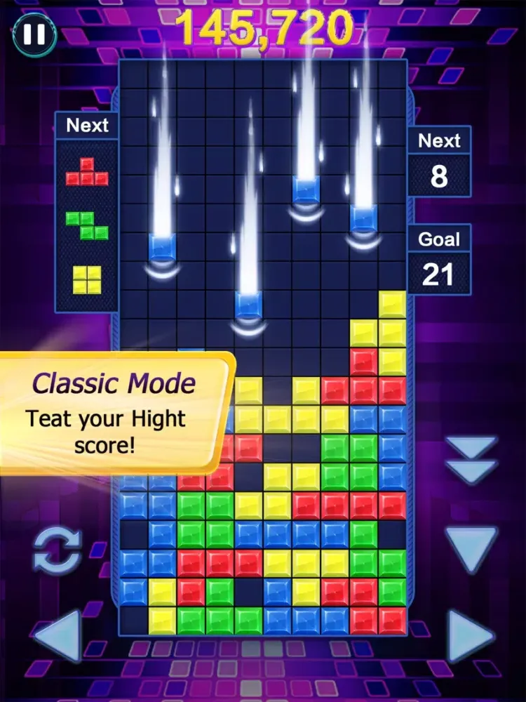 Screenshot di Brick Block Puzzle - Classic Adventure Game iPad 