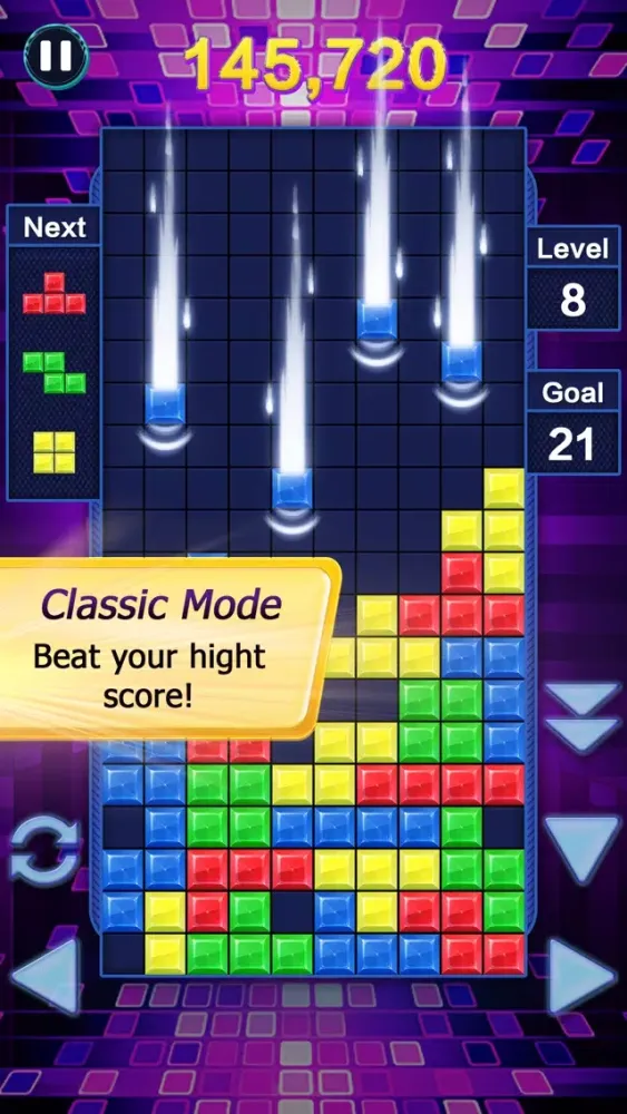 Screenshot di Brick Block Puzzle - Classic Adventure Game