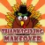 Thanksgiving Day Makeover - Visage Photo Editor to Swirl Holiday Stickers on Yr Face