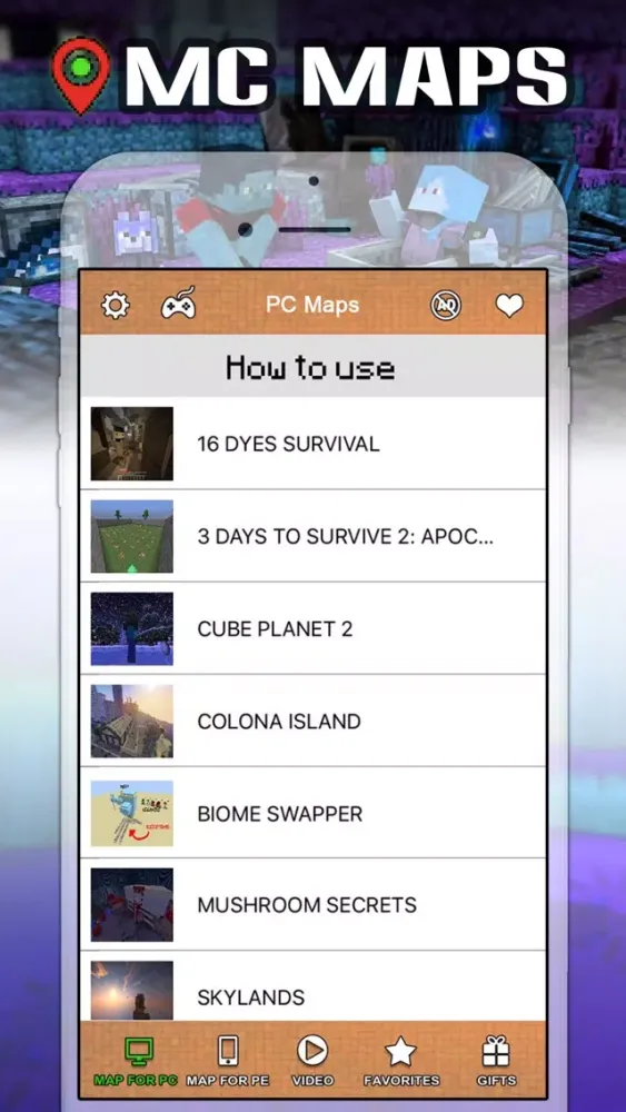 صور MineMaps - Map for Minecraft Pocket Edition(MCPE)