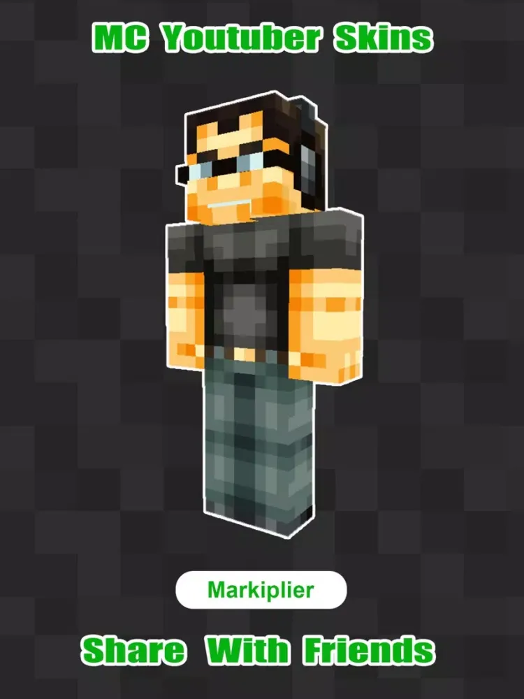 3D Youtuber Skins Collection - Pixel Texture Exporter for Minecraft Pocket Edition Lite iPad  স্ক্রিনশট