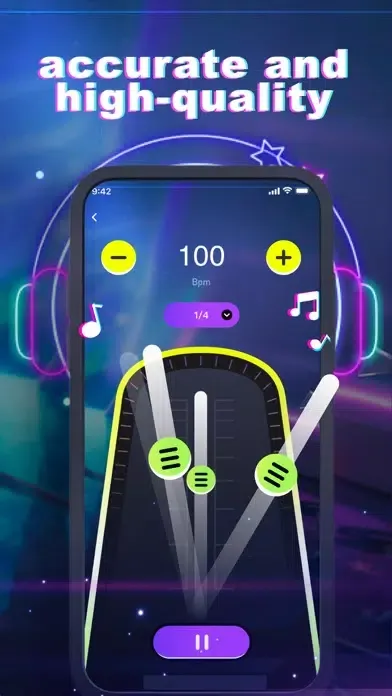 Capturas de tela do Metronome Beat- Tap Tempo