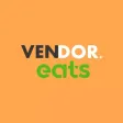 Vendor eats