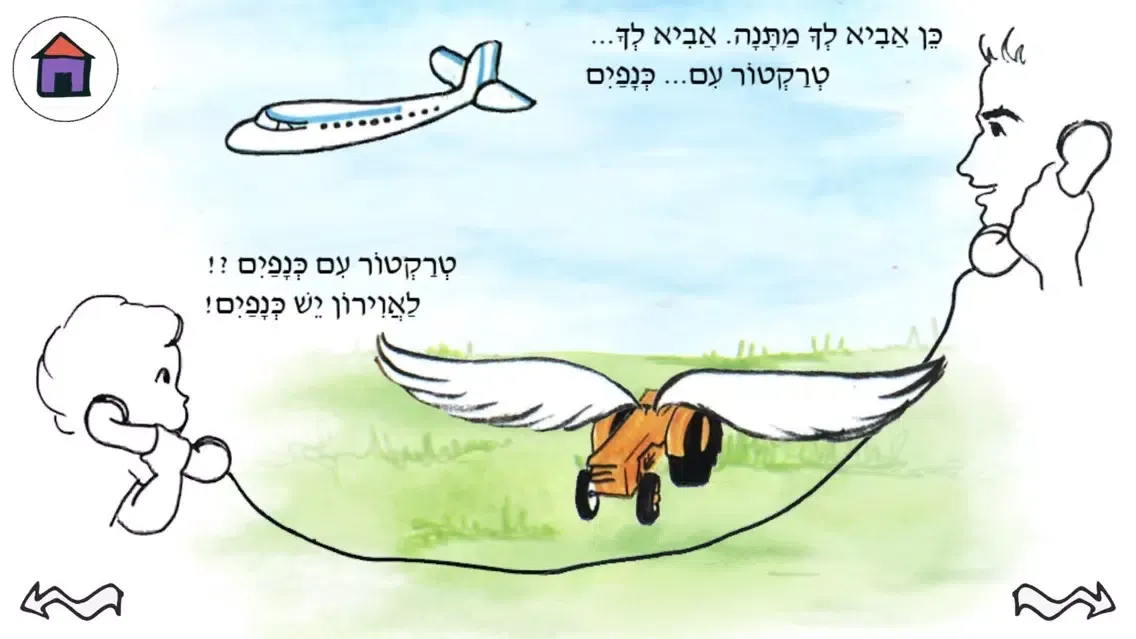 הלו הלו אבא - עברית לילדים应用截图