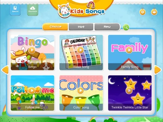 Kids Songs,Children Song, Learning Kids song,English Songs for Children 1-9 Years Old iPad Screenshots