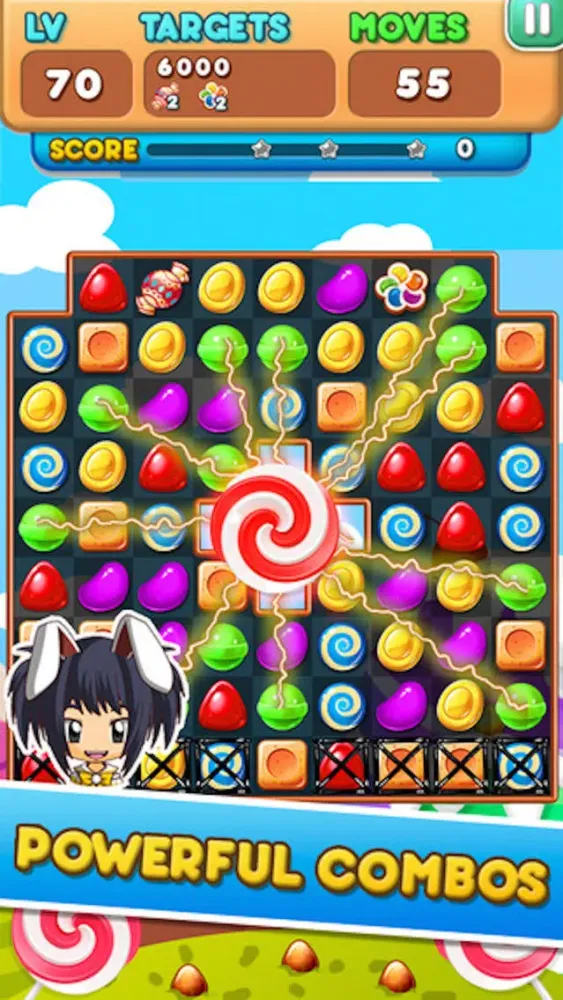 Screenshot di Candy Smash - 3 match puzzle yummy mania game