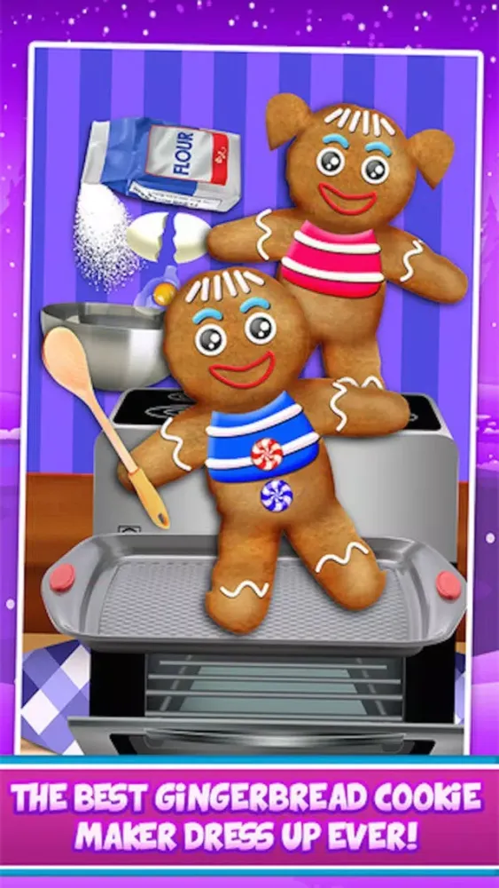 Zrzuty ekranu Gingerbread Maker - Make Fun Dessert Food & Cooking Cookie Candy Legend