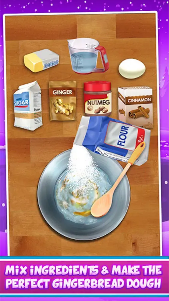Zrzuty ekranu Gingerbread Maker - Make Fun Dessert Food & Cooking Cookie Candy Legend