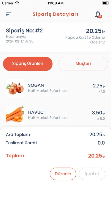Captures d'écran de Yiyin Gari Yönetici