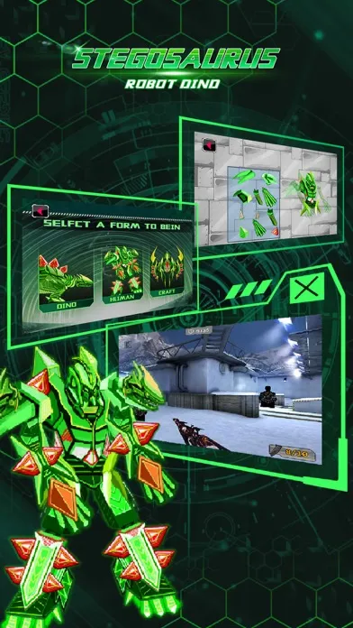 Stegosaurus: Robot Dinosaur - Trivia & Funny Puzzle & Sports Game Ekran Görüntüleri