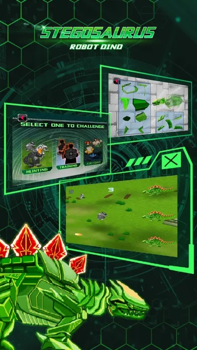 Stegosaurus: Robot Dinosaur - Trivia & Funny Puzzle & Sports Game Ekran Görüntüleri