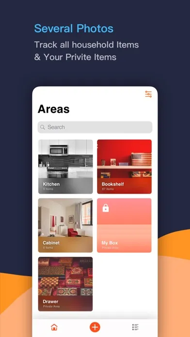 Where - your stuff organized Screenshots