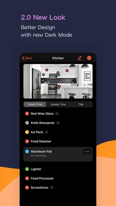 Where - your stuff organized Screenshots