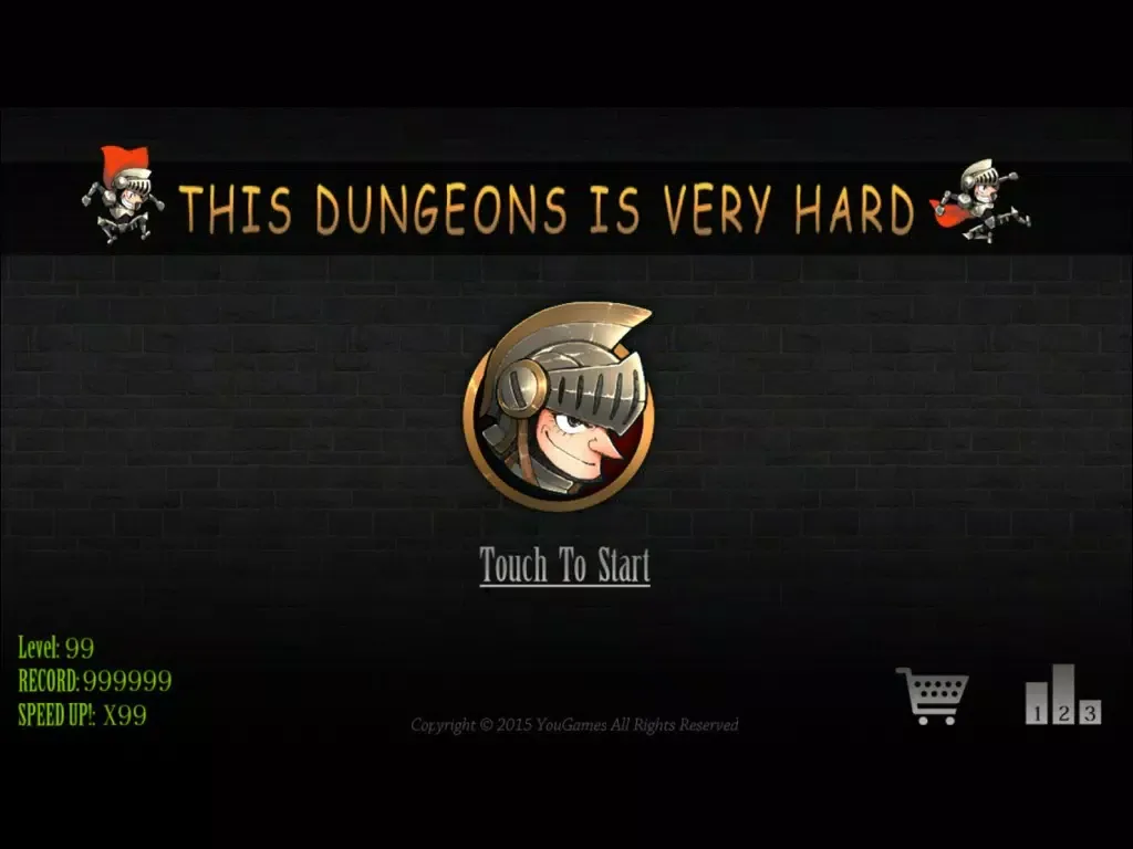 Tangkapan layar This Dungeons Is Very Hard iPad 