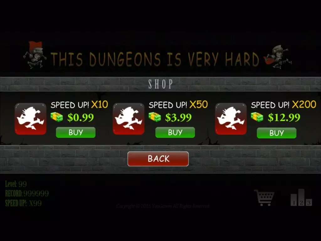 Tangkapan layar This Dungeons Is Very Hard iPad 