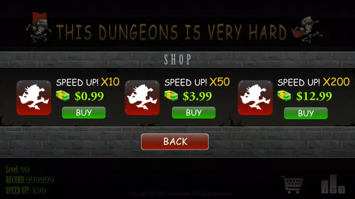 Tangkapan layar This Dungeons Is Very Hard