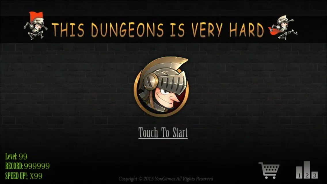 Tangkapan layar This Dungeons Is Very Hard