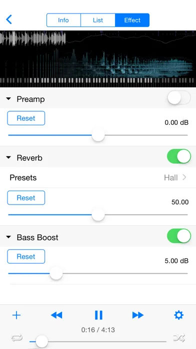 Скриншоты Music Player One Lite