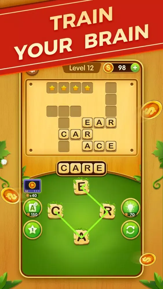 Word Cross: Fun Puzzle Game應用截圖