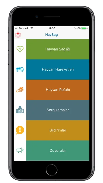 Tangkapan layar HaySag-Hayvan Sağlığı & Refahı